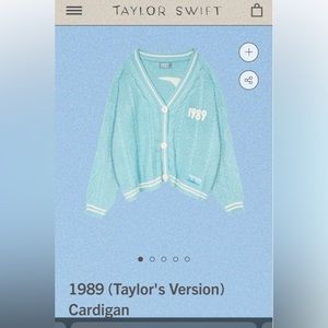 Taylor Swift 1989 Cardigan 3XL